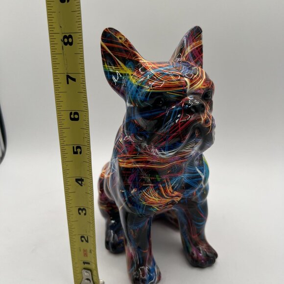 Graffiti Statue Supernova Mischievous Fun Personality French Bulldog Groovy Gift - Picture 10 of 13